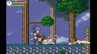 Full Gameplay of pixel style HENTAI GAME sex scene and CG