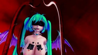 INSECT FUCK DEMON MIKU WITH BONDAGE TENTACULO SMIXIX COLOR EDIT (1/11)