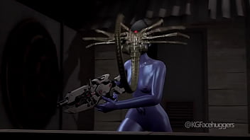 Widowmaker Surprised By Alien