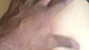 Hot Petite Latina fucks BBC & makes him nut so fast he cumshots on her back