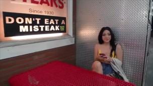 Taking Uber in Philly, Riley Jean Gets Fisted Real Good