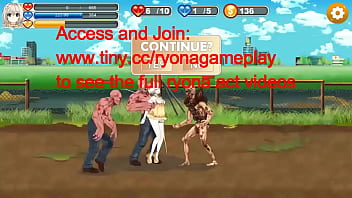 Pretty lady having sex with monsters man in Magical Fairy.flower action hentai porn videogame