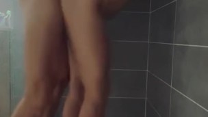 HOT SHOWER WITH GORGEOUS FRENCH STUDENT