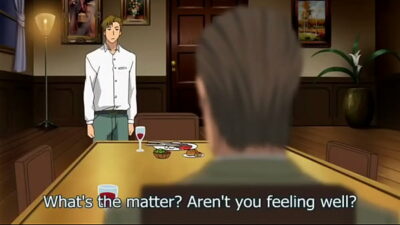 Hentai teen watches maid get gangbanged