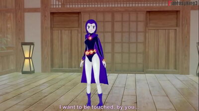 Raven bikini blowjob | 1 |Titans | Full & POV on Sheer & PTRN: Fantasyking3