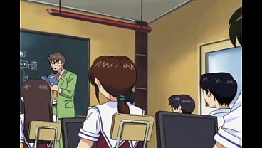 Hentai nerd gets pounded by student