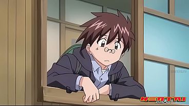 Hentai teen fucks redhead and landlord