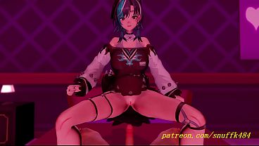 noVR mmd Chihaya Sex 3d hololive Hentai
